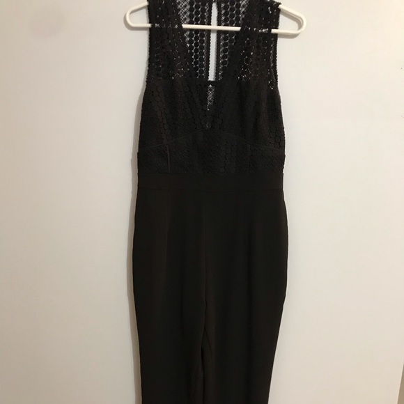 Adelyn Rae Full Length Jumpsuit Large - Picture 1 of 3